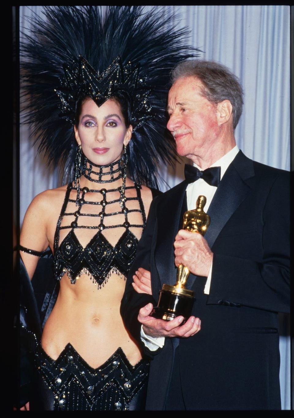 Cher at the 1986 Oscars