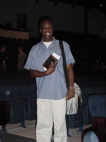 Yemi Mobolade when he first arrived to the U.S. Courtesy: Vanessa Zink, City of Colorado Springs Communications Officer