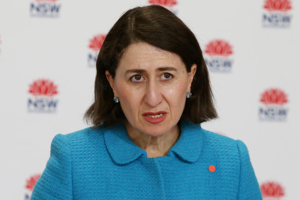 NSW Premier Gladys Berejiklian said it 