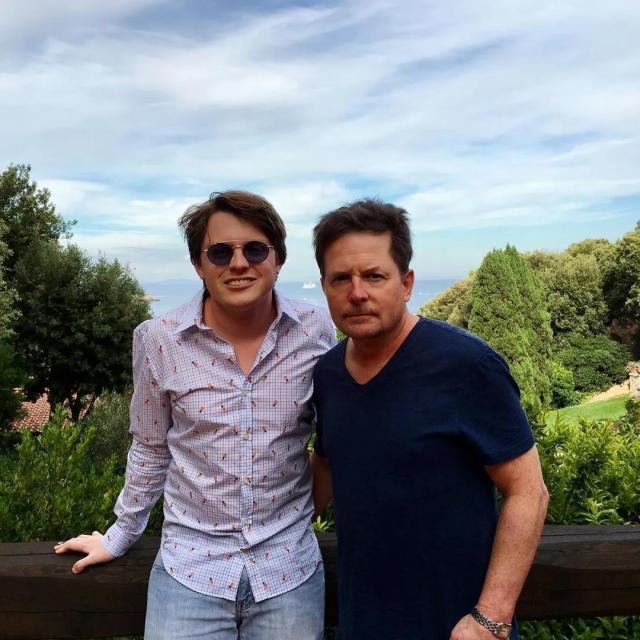 michael j fox children