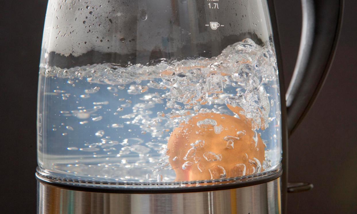 <span>Boiled egg tea, anyone?</span><span>Photograph: Graham Turner/The Guardian</span>