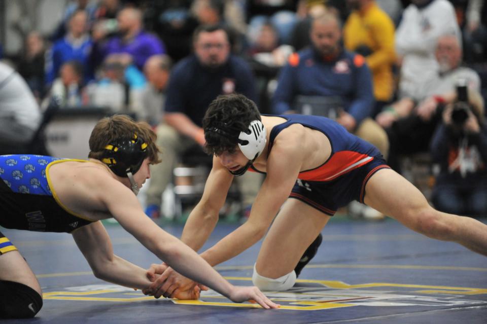 Galion's Gradey Harding has a chance to make a run to a state championship match this week.