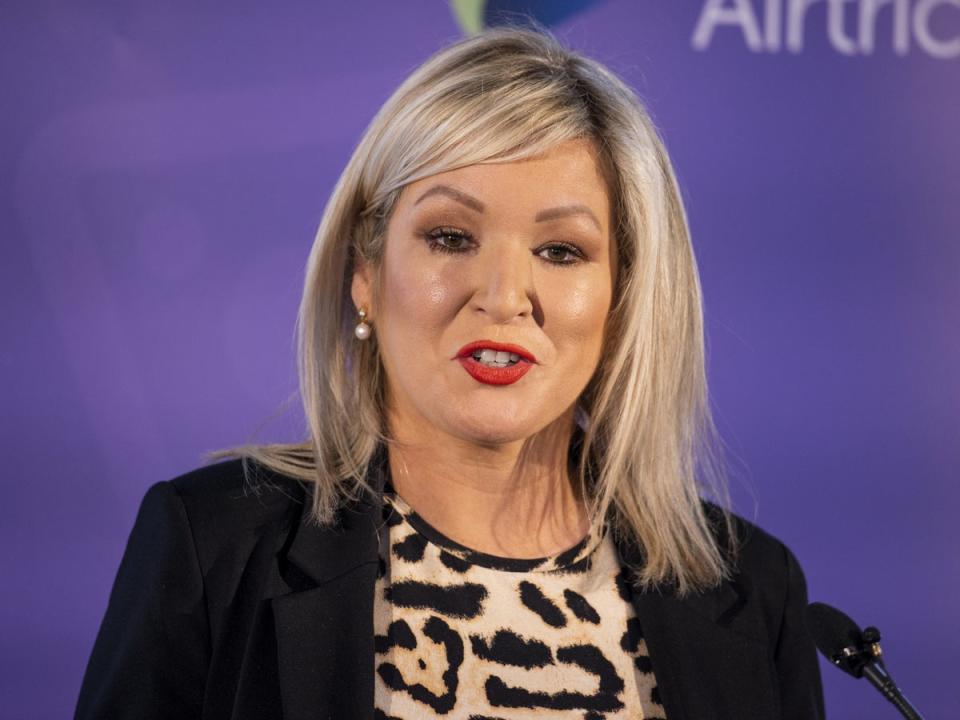 Michelle O’Neill has become the first republican first minister of Northern Ireland (PA)