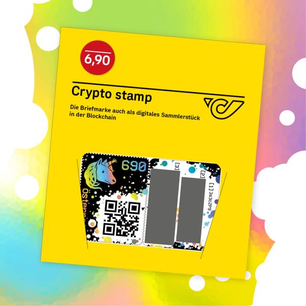 Austria post, crypto stamp