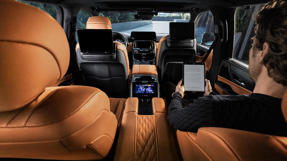 Inside the LX 600 Ultra Luxury - Credit: Lexus