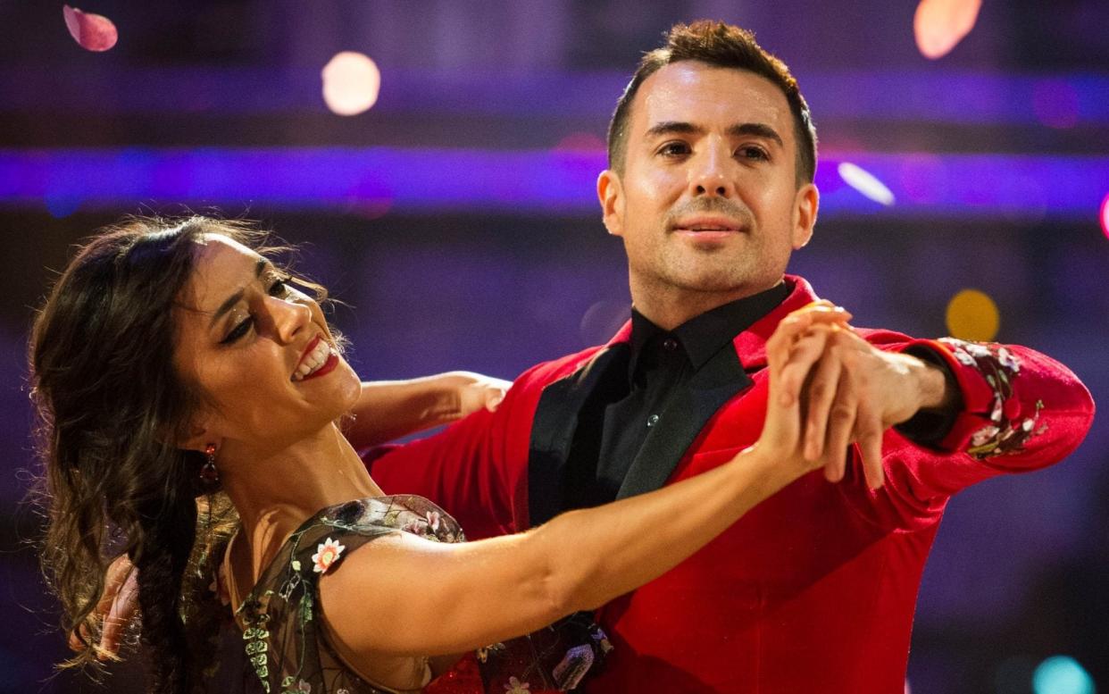 Will Bayley (right), pictured with his dance partner Janette Manrara, in 2019