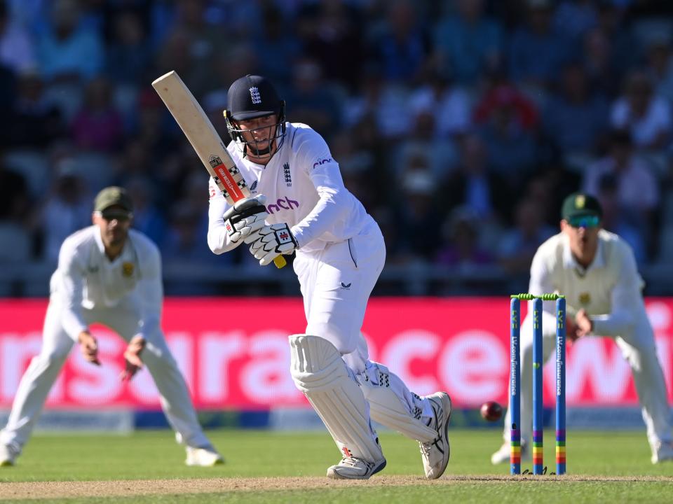 Zak Crawley is battling away as he seeks a much-needed score of significance (Getty Images)