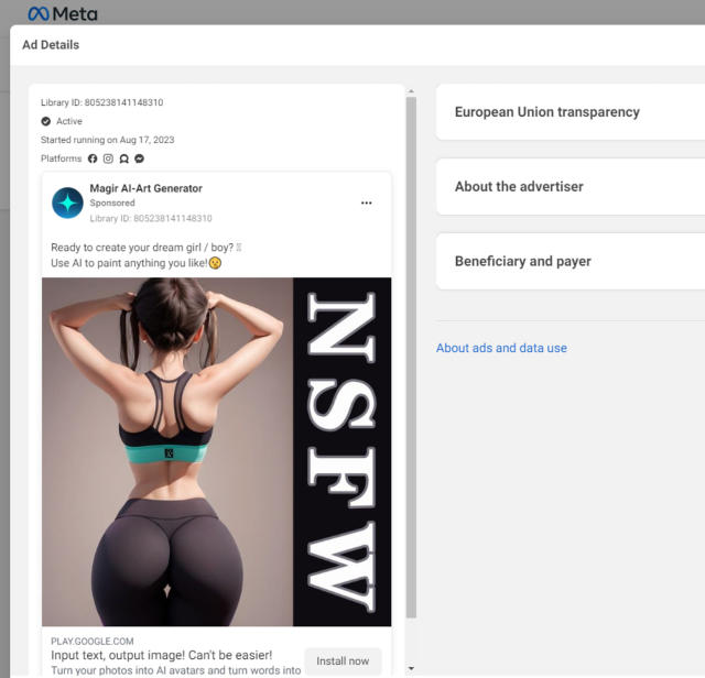 Ads for AI sex workers are flooding Instagram and TikTok - Yahoo Sports