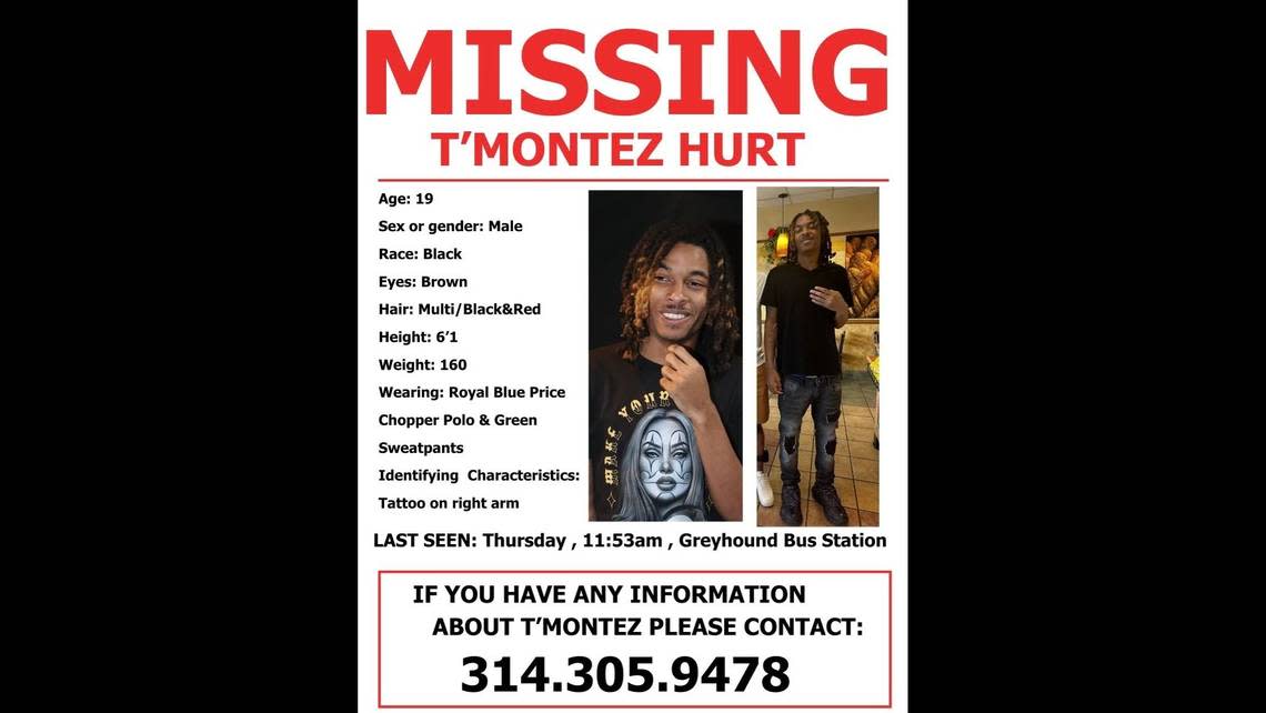 Family of 19-year-old T’Montez Hurt have been searching for him since he was last seen at the Greyhound bus station, 1101 S. Troost Ave., on Feb. 1. As of Feb. 23, roughly three weeks later, Hurt had yet to be found, according to family.