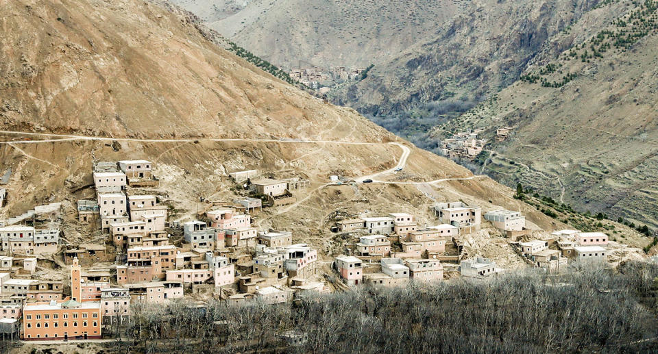 A general view shows the village of Imlil, Morocco, 20 December 2018. Source: EPA via AAP