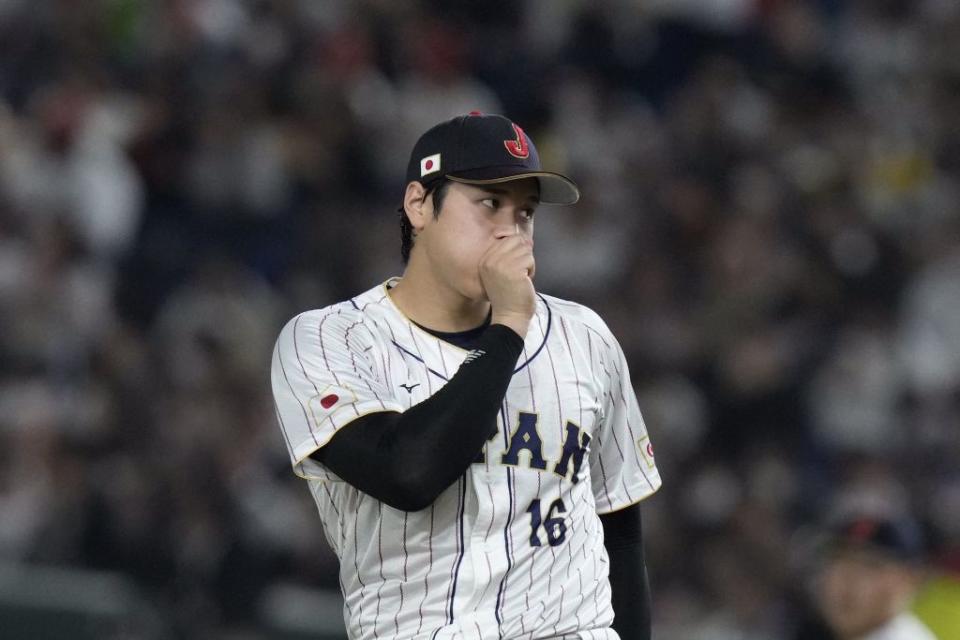 日本隊投手大谷翔平。（美聯社）