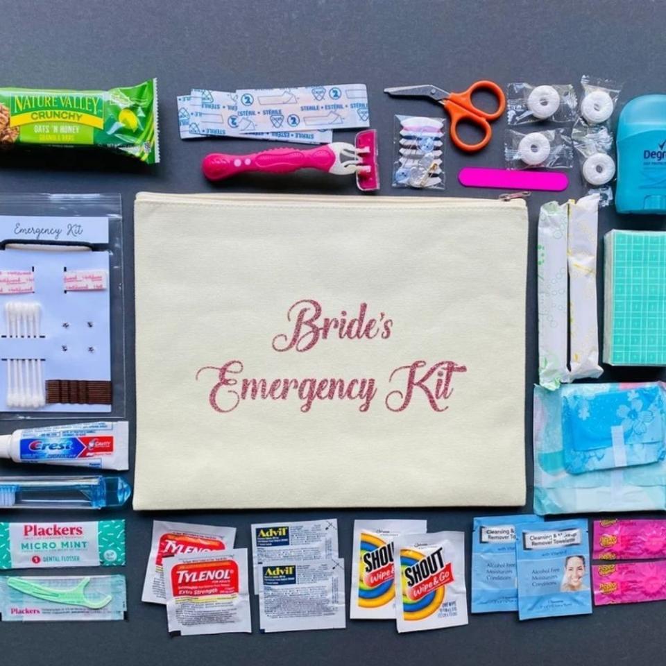 13) Large Natural Bridal Emergency Kit