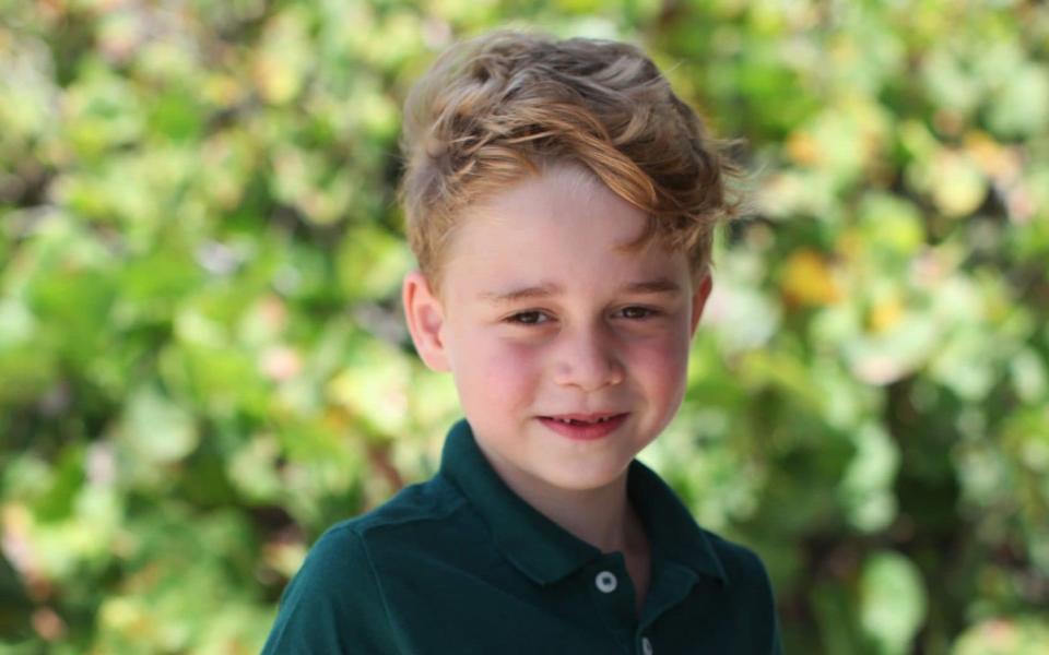 Prince George turns seven in July - The Duchess of Cambridge