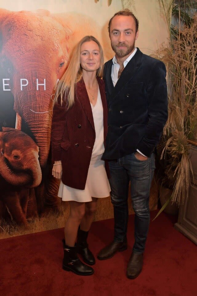 The pair couldn't have looked cuter while attending the premiere of a new nature documentary in London.