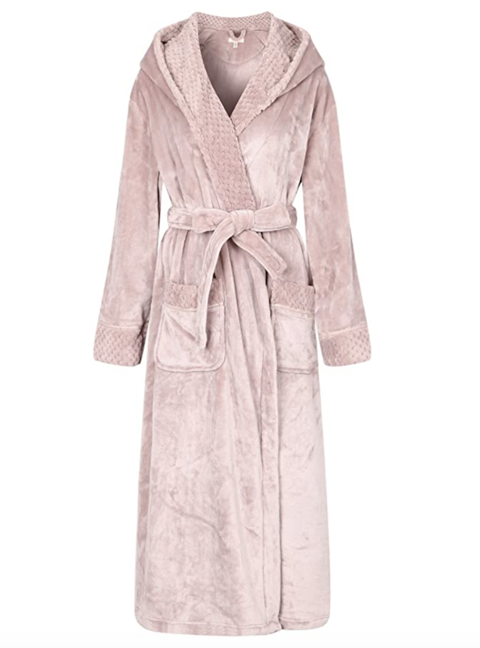 20) Plush Soft Warm Fleece Bathrobe