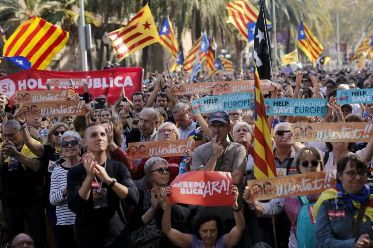 The Catalonia independence crisis has deeply divided Catalans and seen hundreds of businesses move their headquarters out of the wealthy region, home to 7.5 million people