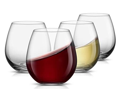 7) Stemless Wine Glasses