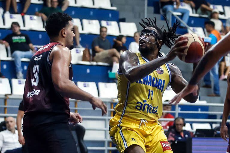 Franklin Hassel es la estrella de Hebraica Macabi, club uruguayo que pretende dar la sorpresa en el Final Four del campeonato americano.