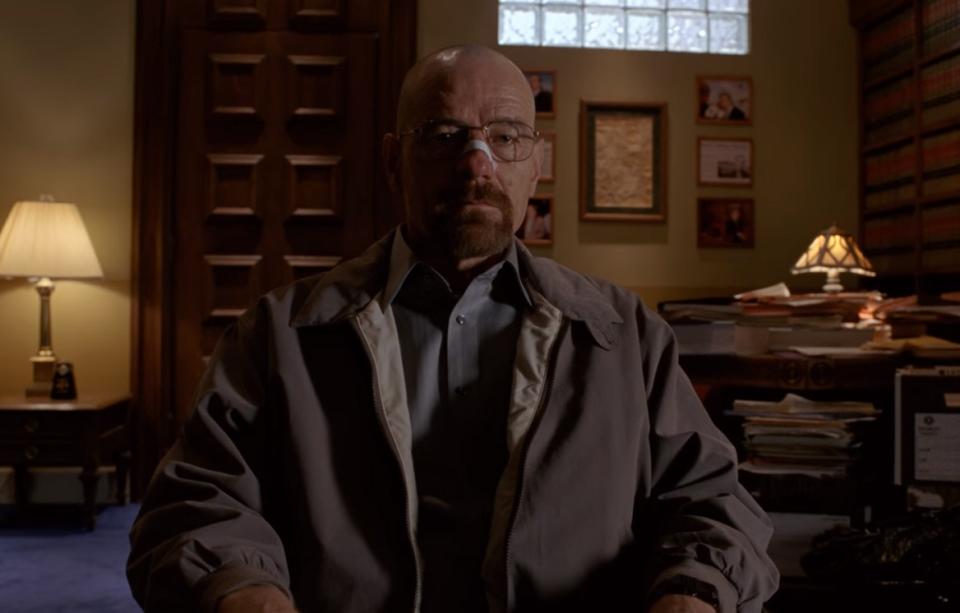 9. Walter White de 'Breaking Bad' (2008-2013)