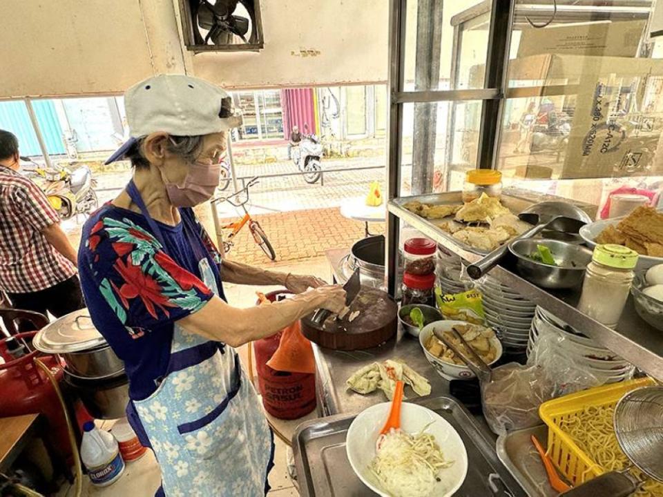 The stall is operated by Madam Loh