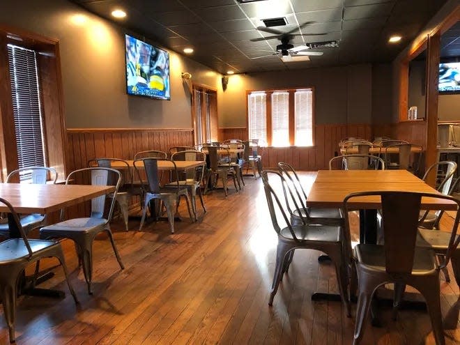 The main dining room of the former Butcher & Son gastropub that will be replaced by Back to Barney's.