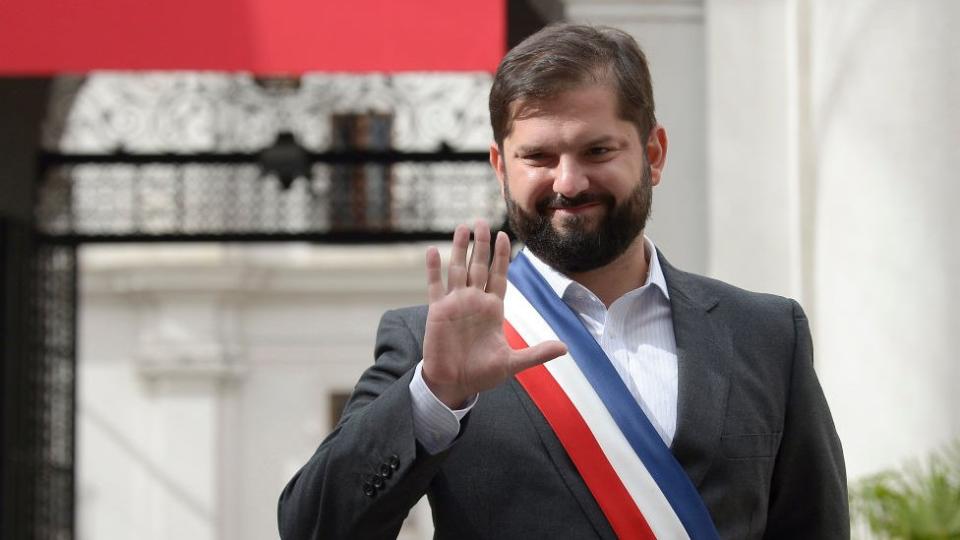 El presidente de Chile, Gabriel Boric.