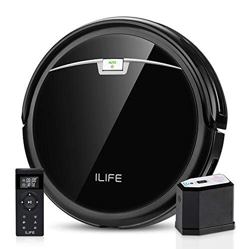 ILIFE A4s Pro Robot Vacuum, 2000Pa Max Suction, ElectroWall, Remote Control, Slim, Thin, Quiet,…