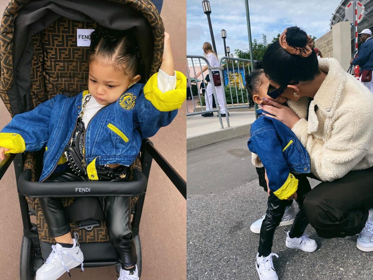 stormi kylie jenner trip to disney