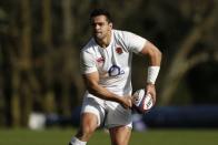 Britain Rugby Union - England Training & Press Conference - Pennyhill Park, Bagshot, Surrey - 24/2/17 England's Ben Te'o during training Action Images via Reuters / Andrew Boyers Livepic