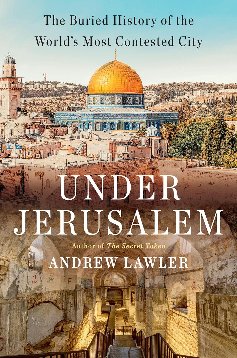 Andrew Lawler discusses his new book, "Under Jerusalem," during a virtual author event hosted by The BookMark on Feb. 21.