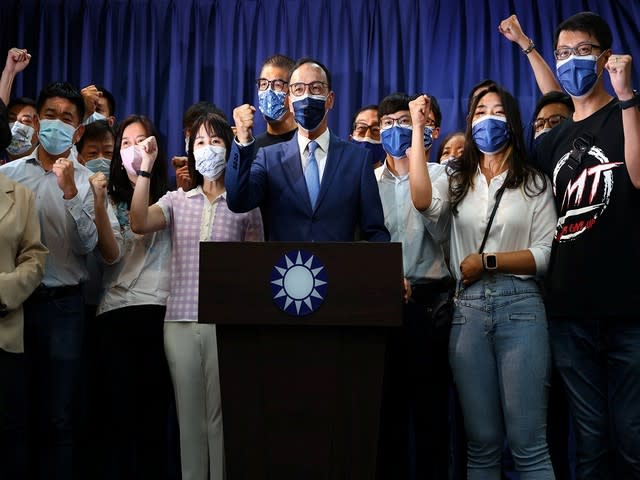 Newly elected chairman of Taiwan's Kuomintang Eric Chu. (Photo Credit - Reuters)