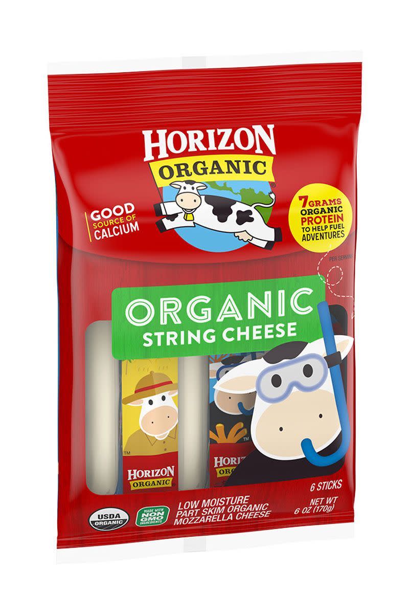 2) Organic String Cheese