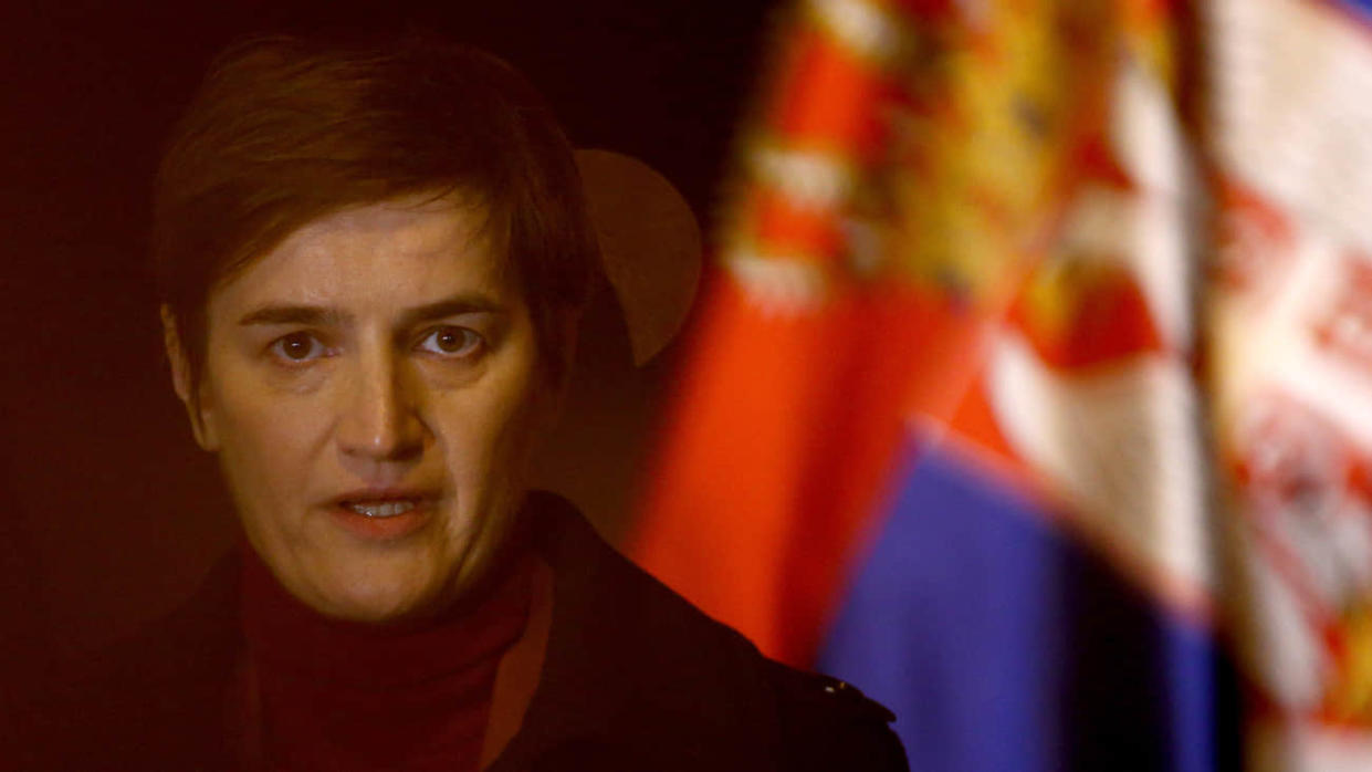 Prime Minister of Serbia Ana Brnabić.