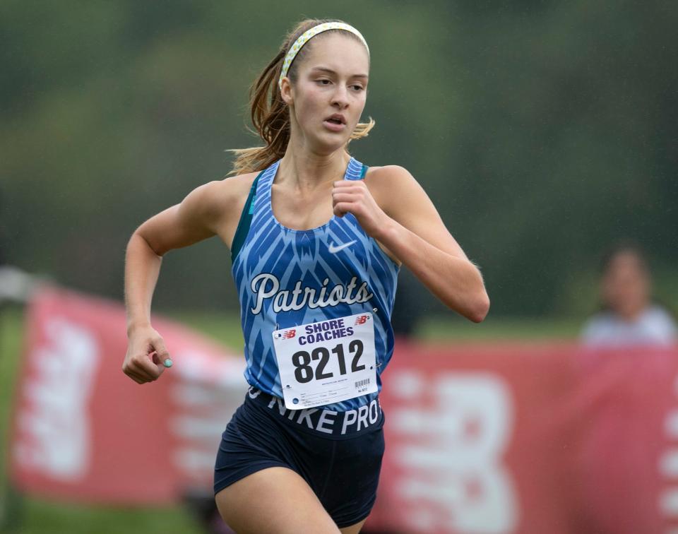 The Shore Coaches Invitational takes place at Holmdel Park. Emma Zawatski of Freehold Township wins the Girls A race. Holmdel, NJSaturday, October 1, 2022