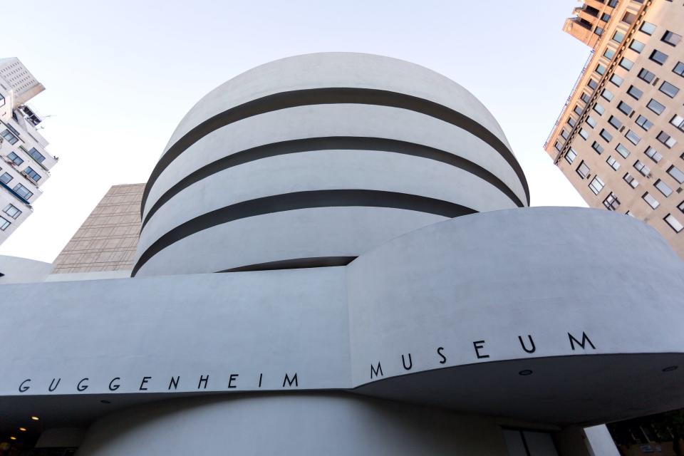 The Guggenheim is an example of organic architecture.