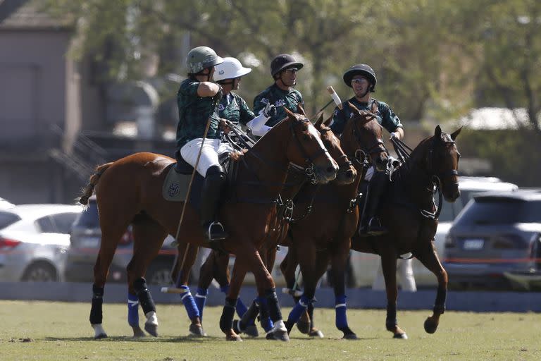 Salvador y Carlos María Ulloa, Gonzalo Pieres (h.) e Hilario Ulloa: así forma, con 32 goles de handicap, La Hache en el Abierto de Jockey, antesala de la Triple Corona.