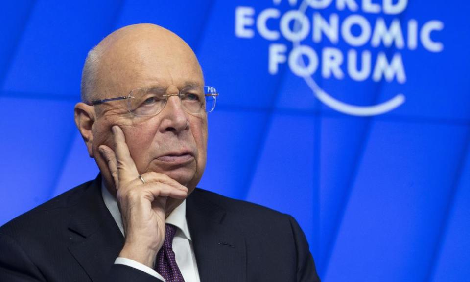 Klaus Schwab, founder of the World Economic Forum.