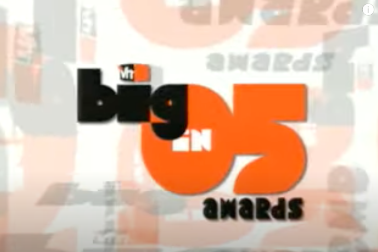 Logo of VH1's Big in '05 Awards with stylized text and graphics