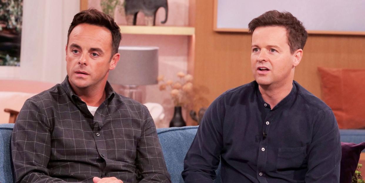 anthony mcpartlin and declan donnelly on this morning, september 2020