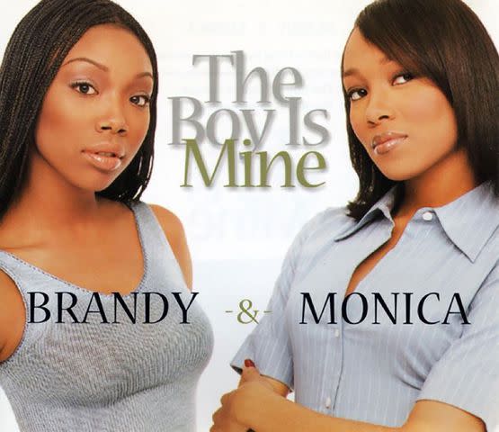 <p>atlantic</p> Brandy and Monica's "The Boy Is Mine" in 1998