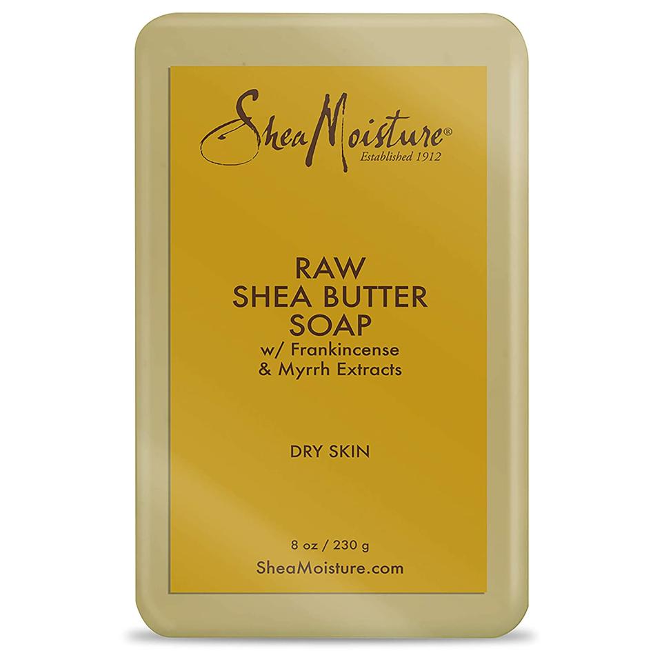 best natural bar soaps, SheaMoisture Raw Shea Butter Soap