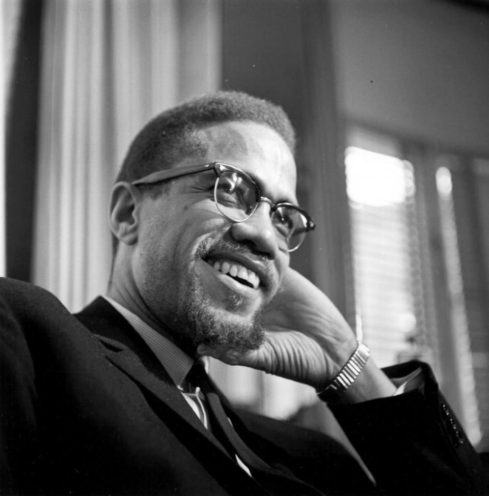 Former Nation Of Islam leader and civil rights activist El-Hajj Malik El-Shabazz (aka Malcolm X and Malcolm Little) . (Photo by Michael Ochs Archives/Getty Images)