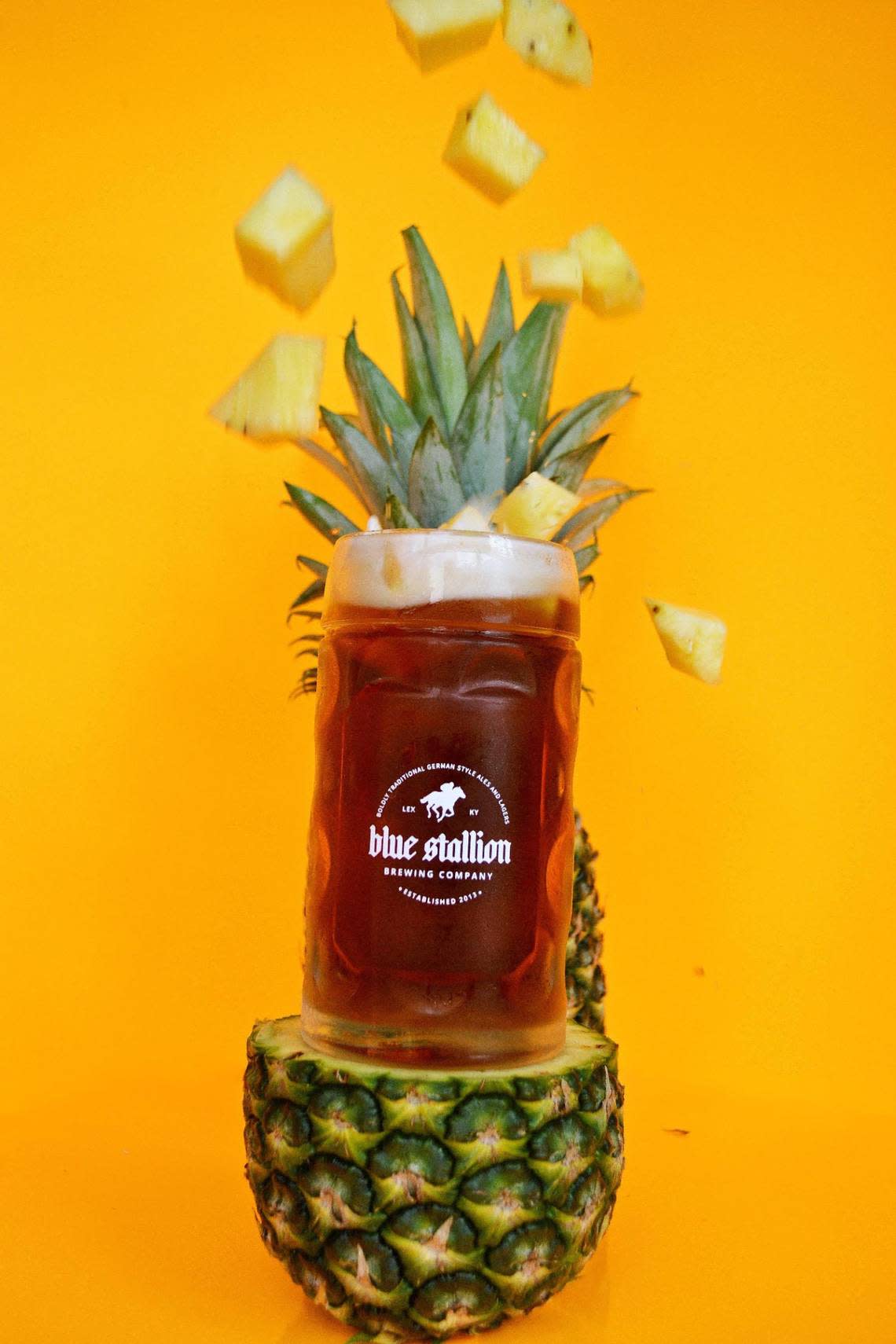 Blue Stallion Brewing will bring back their pineapple beer for their annual Oktoberfest festival. It’s lightly sweet with the comforting touch of cinnamon.