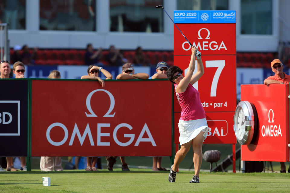 Gold standard: but she isn’t sure golf should be an Olympic sport