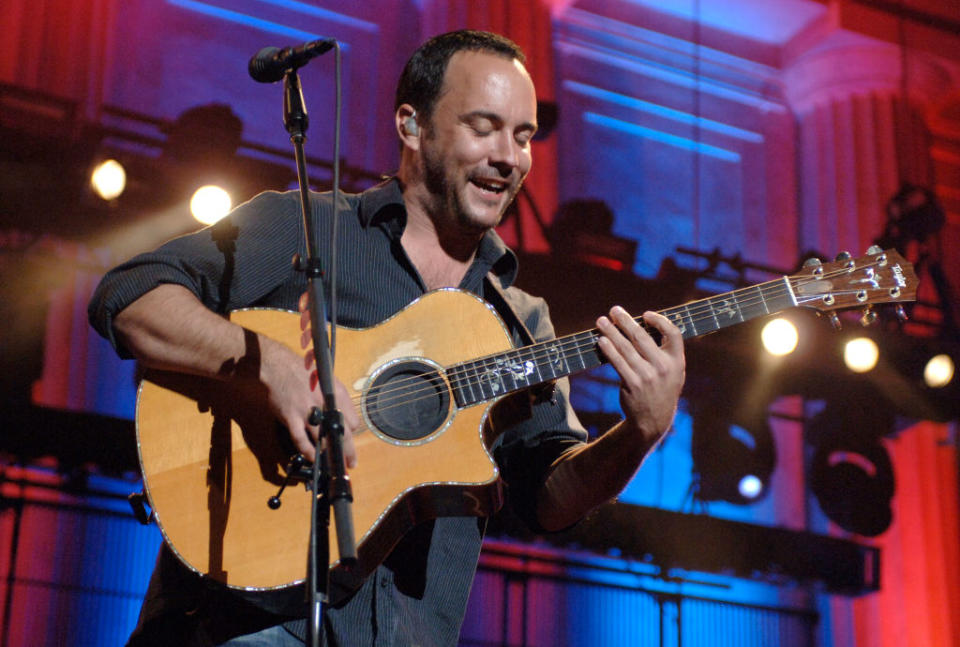 Dave Matthews onstage