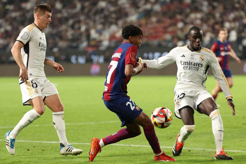 Barcelona prodigy names Real Madrid defender as the toughest he has faced so far
