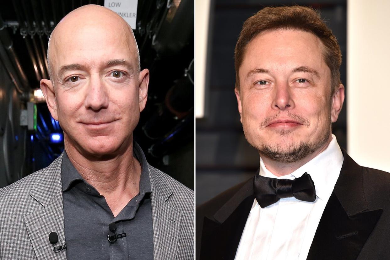 Jeff Bezos, Elon Musk