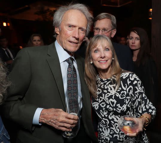 Eric Charbonneau/Shutterstock Clint Eastwood and his daughter Laurie Eastwood.