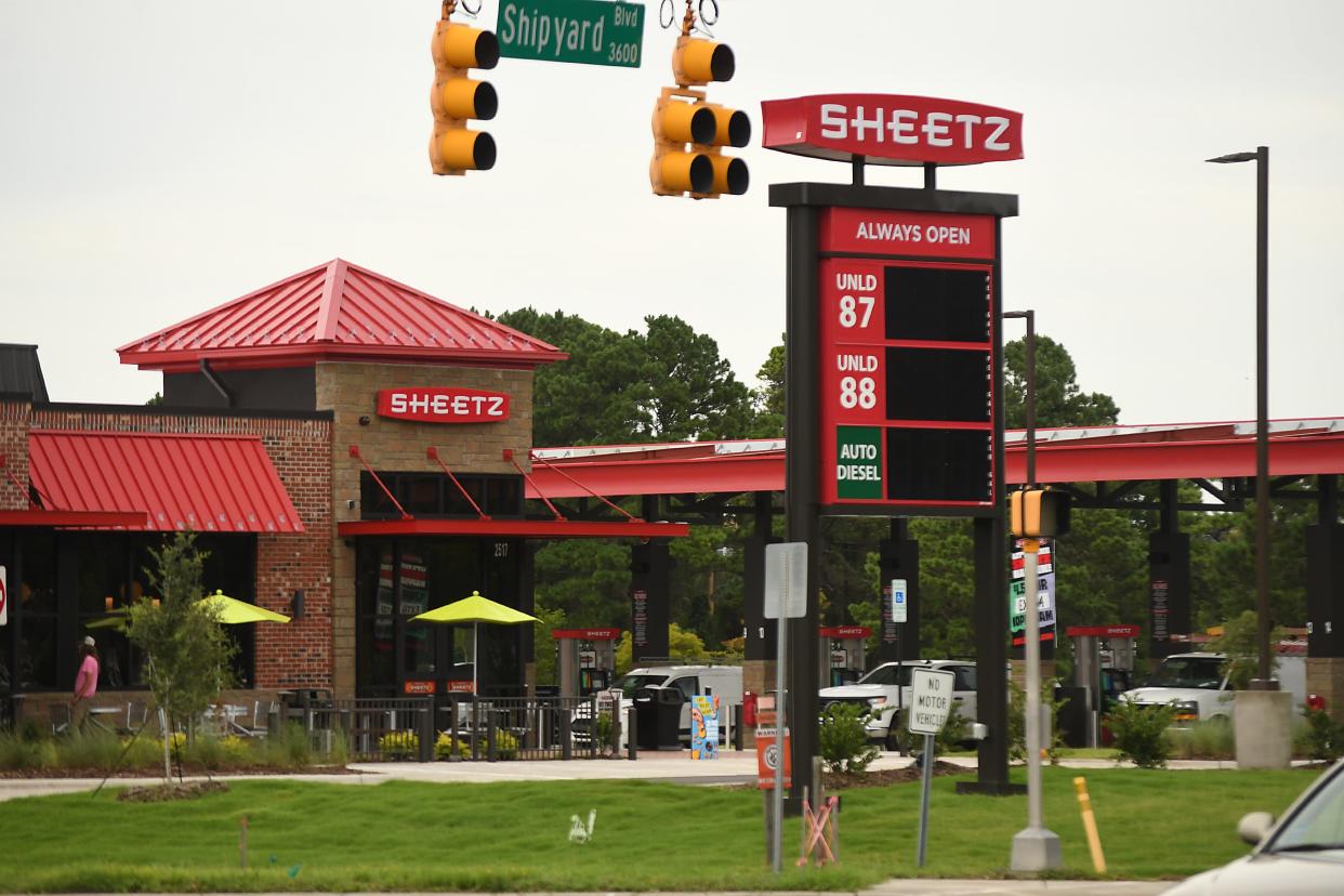 The new Sheetz at the corner of Independence Blvd and Shipyard Blvd Monday July 22, 2024 in Wilmington, N.C. KEN BLEVINS/STARNEWS