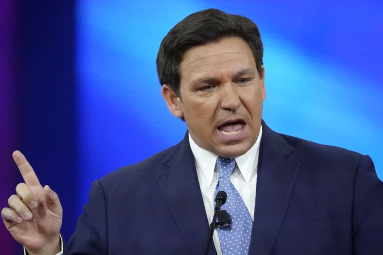 El gobernador de Florida, Ron DeSantis